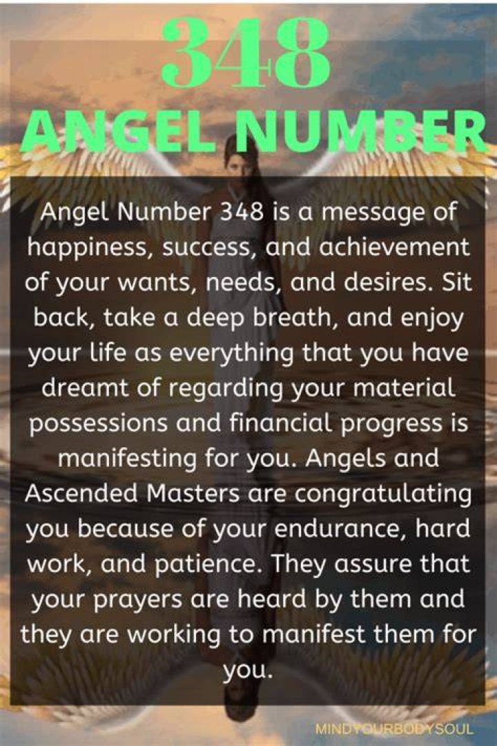 348 Angel Number Meaning and Symbolism