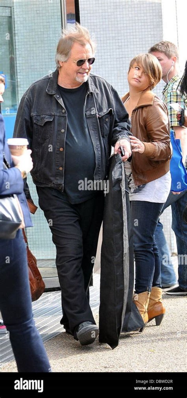 David Soul and daughter China Soul outside the ITV studios London