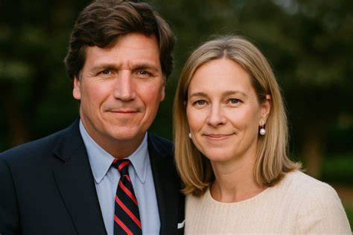 How tall is Tucker Carlson's wife?