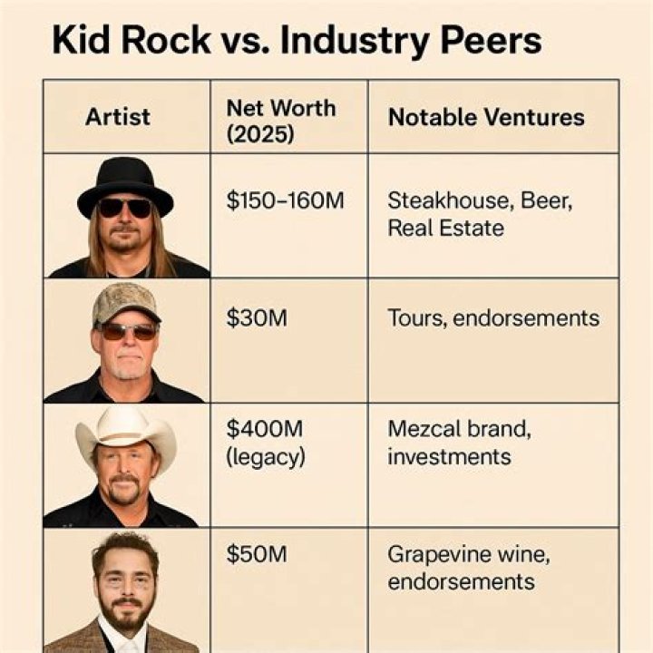 Kid Rock Net Worth2021, Salary, Age, Height, Weight, Bio, Family, Career