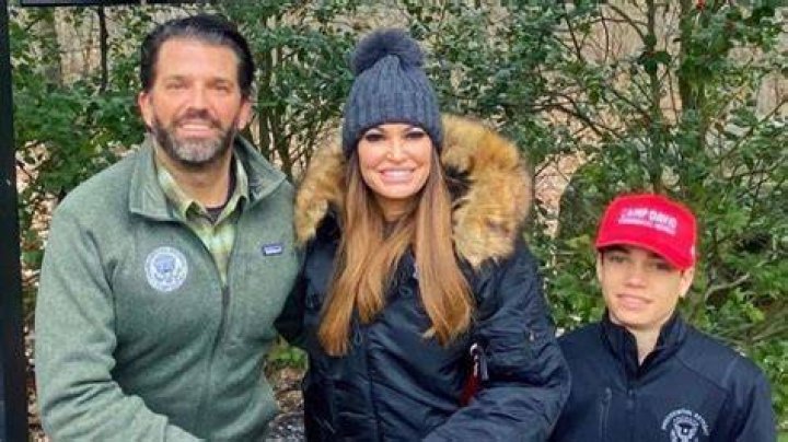 Who is father of Kimberly Guilfoyle's son?